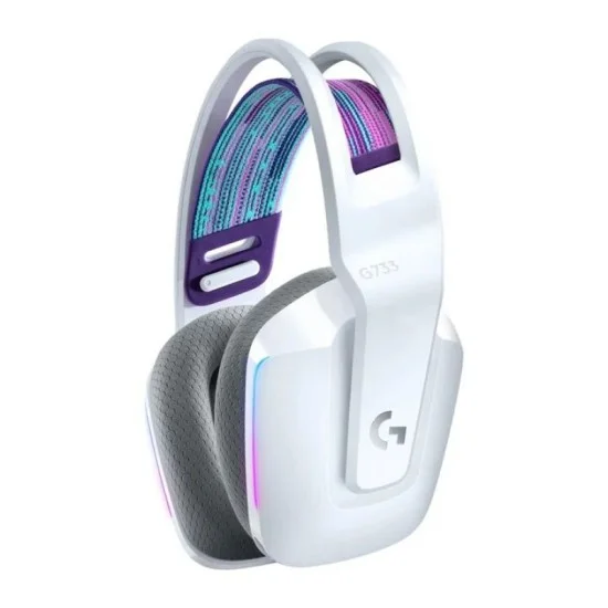 Logitech G733 Lightspeed Wireless Rgb Gaming Headset - White